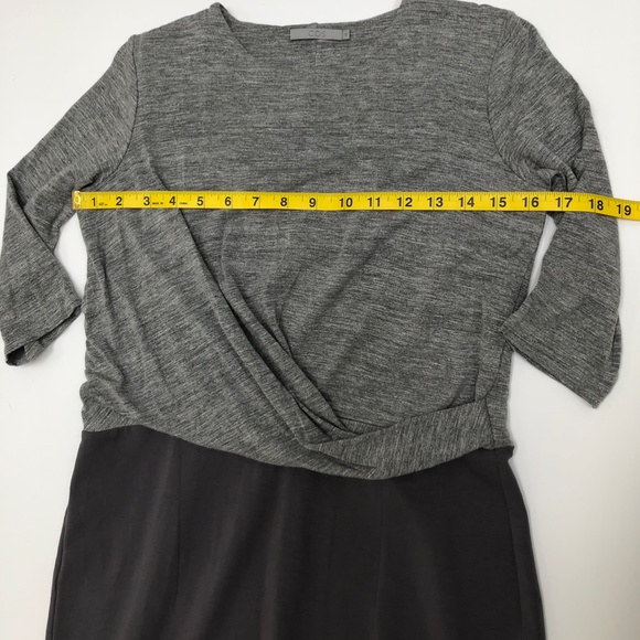 grey COS dress - light and dark grey. M - Picture 3 of 4